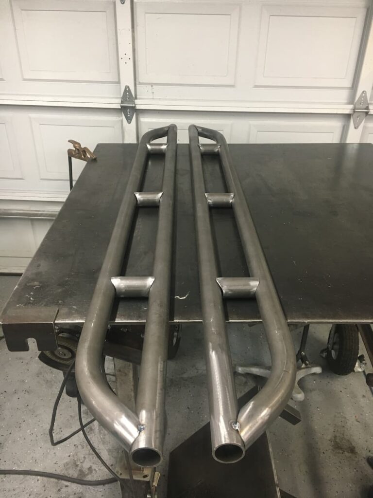 Steel tube structure.