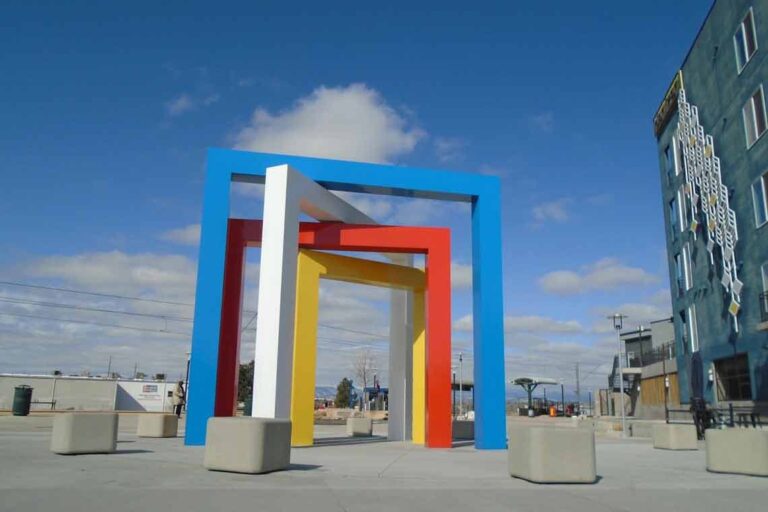 Large Stainless Steel Sculpture